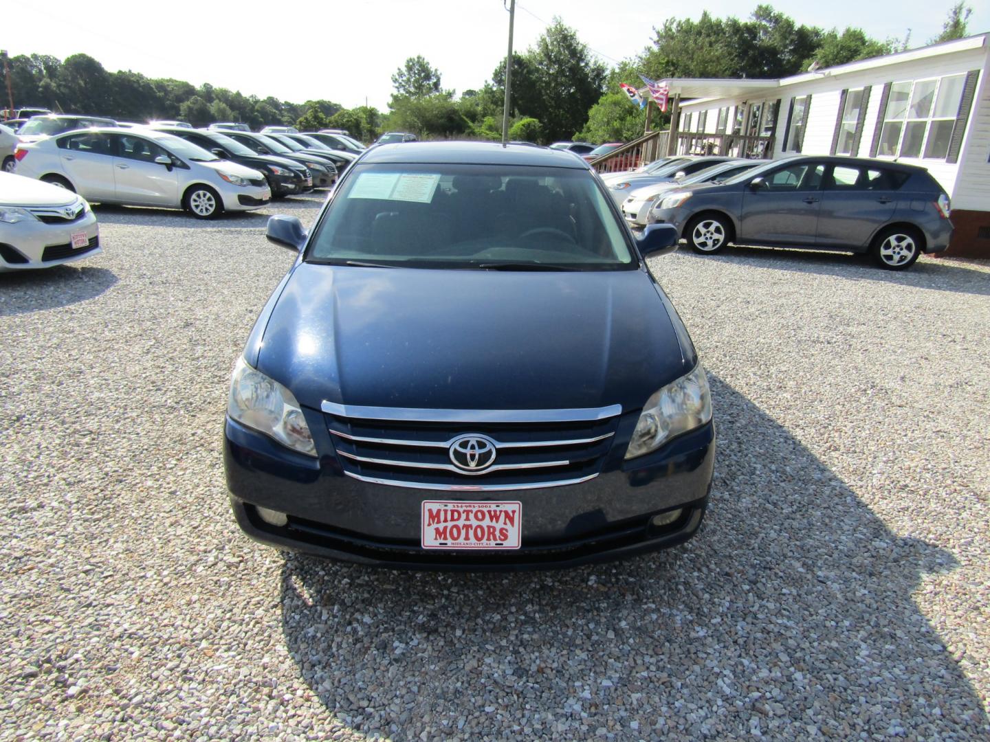 2007 Blue /Gray Toyota Avalon Limited (4T1BK36B97U) with an 3.5L V6 DOHC 24V engine, Automatic transmission, located at 15016 S Hwy 231, Midland City, AL, 36350, (334) 983-3001, 31.306210, -85.495277 - Photo#1